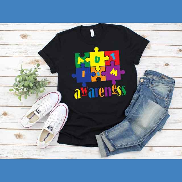 Autism awareness puzzle